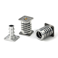 Pièces mécaniques tournées sur mesure en laiton, usinage de précision OEM en aluminium 6061 6063, service d'usinage de blocs d'aluminium CNC