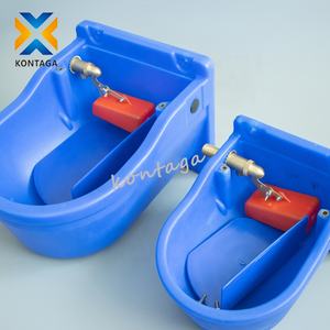 Matériel d'arrosage <span class=keywords><strong>automatique</strong></span> en plastique 4L/9.3L Abreuvoirs pour moutons <span class=keywords><strong>Abreuvoir</strong></span> pour bétail Bol d'alimentation en eau avec flotteur pour bétail - Product Image 4