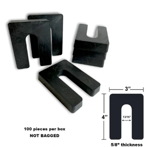 Espaciadores de <span class=keywords><strong>herradura</strong></span> modernos en forma de U de 3 "x 4", sistema de nivelación espaciador de azulejo de 5/8 \ "de espesor para <span class=keywords><strong>apartamentos</strong></span> de azulejo de piso - Product Image 2