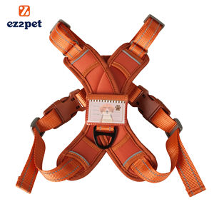 <span class=keywords><strong>Harness</strong></span> Anjing Model Baru 2025, Empuk dan Personal, Bentuk X, dengan Label Nama, Dapat Dipasang dengan Perekat Hook and Loop - Product Image 1