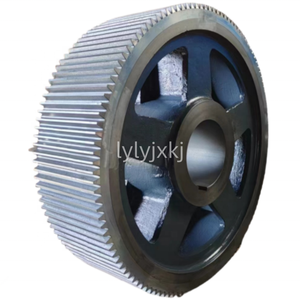 Không tiêu chuẩn tùy chỉnh kích thước lớn thép đúc phay xoắn ốc răng bánh răng đường kính lớn - Product Image 5