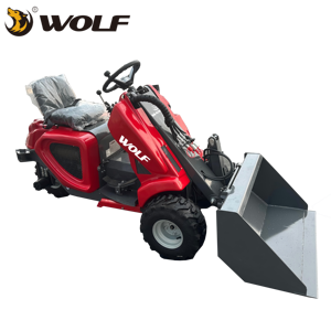 늑대 인기있는 미니 로더 <span class=keywords><strong>3</strong></span> 바퀴 프론트 엔드 로더 CE 승인 - Product Image 1