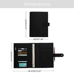 Yihe สมุดวางแผนวางแผนงานหนังลายเพบเบิล A5ขายดีที่สุด9สีใส่ได้ทุกเดือนสีชมพูม่วงดำ - Product Image 4