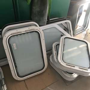 Fourniture de fenêtres rectangulaires en alliage d'aluminium pour usage maritime, y compris les fenêtres de poste de conduite à ouverture gauche et droite pour yachts et navires - Product Image 2