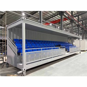 Structure en acier préfabriquée, tribune mobile <span class=keywords><strong>pour</strong></span> stade de football, tribune avec vestiaire, terrain de football, tribunes <span class=keywords><strong>pour</strong></span> spectateurs sportifs - Product Image 3
