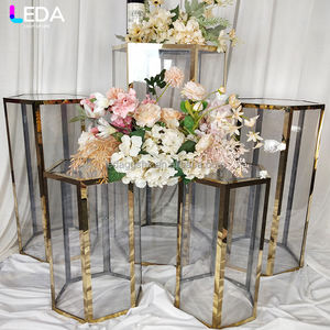 แท่นโชว์เค้กอะคริลิค+สแตนเลสสำหรับงานแต่งงานสุดหรู LEDA รุ่นใหม่ - Product Image 2