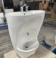 Nouveau design en promotion : Lavabo de Wudu en céramique pour musulmans