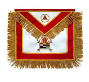 Delantal masónico bordado a mano, delantal de grand master, precio de fábrica, venta al por mayor - Product Image 4