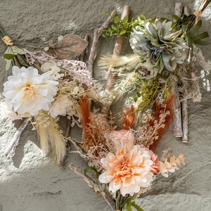 CallaFloral ดอกไม้ประดิษฐ์ติดผนัง ตกแต่งงานแต่งงาน ช่อดอกไม้ ตกแต่งบ้าน CF01343 - Product Image 2