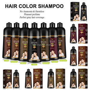 Logo personalizzato ODM OEM marchio produttore fabbrica velocità olio di Argan colore <span class=keywords><strong>capelli</strong></span> neri Shampoo senza pelle scura 100% coprire <span class=keywords><strong>capelli</strong></span> bianchi grigi - Product Image 6