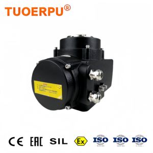 CE IP68 220V AC/380VAC 24VDC สำหรับวาล์วบอลแบบหมุนควอเตอร์ทอร์น OEM สำหรับของเหลวในระบบน้ำ แรงบิด 50~2000 นิวตันเมตร รุ่น 90 TOP-105 220V AC - Product Image 5