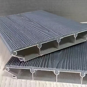 Revêtement mural extérieur moderne en WPC, imperméable, anti-UV, écologique, à système de clic, bord carré, pour maison, villa, jardin, parc - Product Image 5