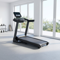 Tapis roulant électrique professionnel pour la maison - Machine de course robuste à forte inclinaison pour la perte de poids