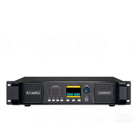 DSP Güç Amplifikatörü/4 Kanallı 1000W/D Sınıfı/KTV, Sahne, Ev Sineması, Bar Kulüp Güç Amplifikatörü