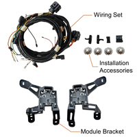 Système d'assistance au changement de voie et de détection d'angle mort Side Assist pour Touran avec capteurs radar BSD