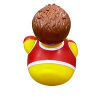 Personnalisable mignon canard en caoutchouc jouet de bain Mini plastique vinyle Anime Figure artisanat jouets pour l'heure du bain amusant