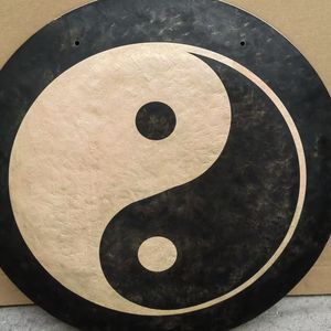 Puissant Gong du Vent YinYang TaiChi Fait Main pour la Guérison Sonore - Product Image 2