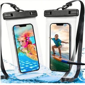 Funda Impermeable Universal IPX8 para Teléfono, Doble Cara, Transparente de Alta Definición, para Natación y Buceo - Product Image 2