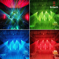 Projecteur Laser pour Fête de Mariage Dj 10W Spectacle Rgb Animation Lumière Laser Dmx512 Contrôle Disco Show Club Stage
