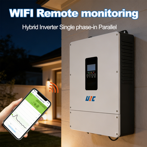 <span class=keywords><strong>Inversor</strong></span> Híbrido MPPT Impermeable IP54 de 5kVA 6kVA 24V 48V Monofásico 220V-240V Conectado/Desconectado a la Red Sin Batería LCD 50HZ/60HZ WIFI - Product Image 4
