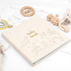 Couverture en tissu spirale cachée de 86 pages Souvenir de la <span class=keywords><strong>première</strong></span> année du bébé - Product Image 2