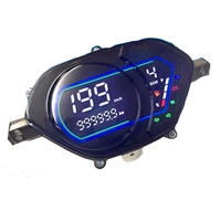 Suku cadang sepeda motor meteran Digital kualitas tinggi meteran Speedometer Assy aksesori motor digunakan untuk SUZUKI SMASH115-FI