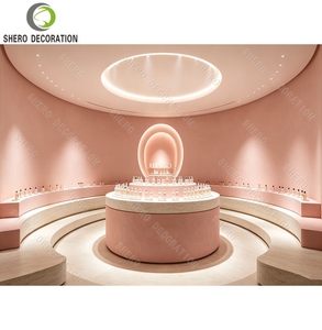 Aménagement intérieur de boutiques de parfums, vitrine de présentation de parfums en verre sur mesure de luxe, mobilier de présentation de parfums pour vitrine de magasin - Product Image 6
