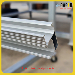 Riel de aluminio de montaje solar Paneles solares de 4,8 M Producto de marca superior tailandés Ventas al por mayor de la fábrica de Tailandia OEM es aceptable - Product Image 3