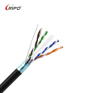 Cable de Red Blindado Cat6 FTP 24AWG LSZH Retardante de Llama, Cable Ethernet de Par Trenzado para Proyectos Industriales - Product Image 4