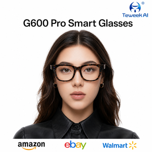 משקפי מצלמה חכמים G600 Pro, מקליט וידאו 13MP, הקלטת אודיו, רמקול כפול, מערך שלושה מיקרופונים, לטיולים בחוץ, סיטונאי - Product Image 1