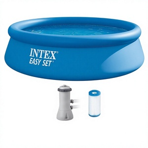 <span class=keywords><strong>Piscine</strong></span> gonflable <span class=keywords><strong>INTEX</strong></span> 28131EH Easy Set, 12 pieds x 30 pouces, capacité de 1485 gallons, profondeur d'eau de 23 pouces, comprend une cartouche de 530 GPH - Product Image 1
