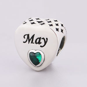 تناسب الأوريجانل عموم سحر سوار قلادة حبة استرليني الفضة العصرية الشهر كوكبة الميلاد ضمان التجارة العصرية - Product Image 3