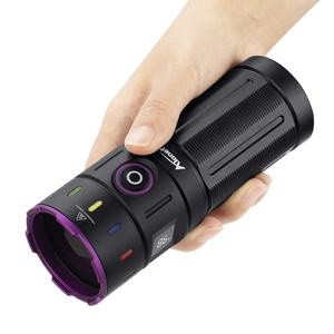 USB recargable 200W 10X LED 365nm <span class=keywords><strong>linterna</strong></span> UV de alta potencia Blacklight antorcha para mascota orina mancha escorpión dinero impermeable AA - Product Image 3