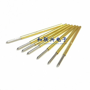 Sonde de test à pointe droite P100 B1, broche à ressort de 1,36 mm, longueur de 33,3 mm, trou de perçage de 1,7 mm, matériau métallique, pièces d'instruments - Product Image 4