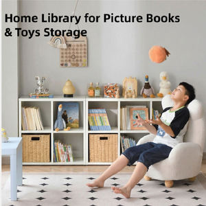 Armario de Almacenamiento con Rejilla Resistente, Gran Capacidad y Alta Capacidad de Carga, Estantería Multiusos para Dormitorio y Sala de Estar - Product Image 5