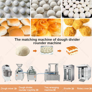 Machine automatique professionnelle de haute qualité pour diviser, arrondir et extruder la pâte, fabriquant des boules de pâte - <span class=keywords><strong>Prix</strong></span> - Product Image 6