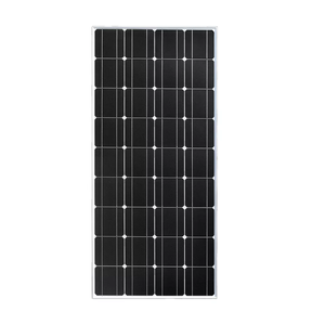 แผงโซลาร์เซลล์แบบโมโนหรือแบบ PC กำลังไฟ 180 วัตต์ 12V/24V/36V/48V ขายดี - Product Image 1