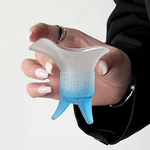 Offre Spéciale tasse impériale dégradée givrée créative gobelet en verre à trois pattes Latte <span class=keywords><strong>whisky</strong></span> bière verre à liqueur - Product Image 4