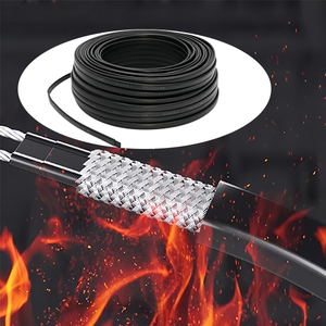 Tubería de agua Cinta de calefacción eléctrica anticongelante Tubería Cinta de calefacción eléctrica 220V Temperatura autolimitante Autorregulación - Product Image 1