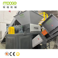 Déchiqueteuse de plastique à couple élevé pour une réduction efficace des déchets solides et des palettes en plastique – Machine déchiqueteuse robuste à double arbre