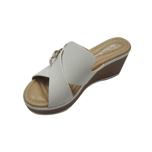 Talon <span class=keywords><strong>compensé</strong></span> personnaliser chaussures femmes mode pantoufles pour les femmes - Product Image 5