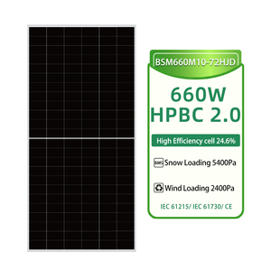 Bluesun - Panel Solar Monocristalino <span class=keywords><strong>de</strong></span> Alta Eficiencia para Uso Doméstico, 660w 650w 1000w, <span class=keywords><strong>Precio</strong></span> Económico al por Mayor, en Stock - Product Image 2