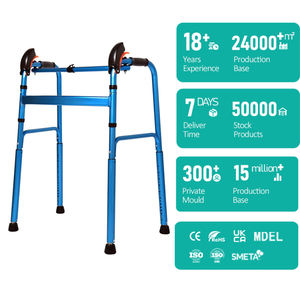 <span class=keywords><strong>Rollator</strong></span> plegable para ancianos discapacitados escalera escalada dispositivo de asistencia para caminar para pendientes empinadas suministros de terapia de rehabilitación - Product Image 1