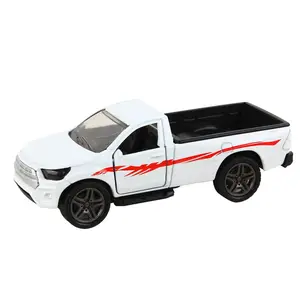 Rückfahr-Pickup-Lkw-Legierung Auto 1/32 Metall-Lkw-Modell für Kinder Großhandel Auto-Spielzeug
