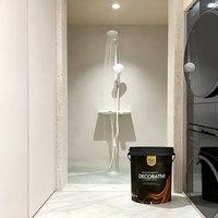 Revêtement liquide mat en terrazzo de pierre lavée acrylique VALIDEA, décoratif pour murs intérieurs et extérieurs, imperméable et antidérapant