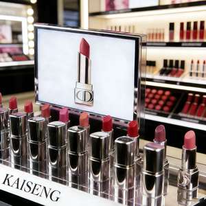 ชั้นวางลิปสติกแบบมีจอ LCD สำหรับร้านค้าโดยเฉพาะ พร้อมจอ LED สำหรับขายส่ง - Product Image 5