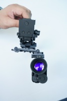 Monocular de Visión Nocturna Infrarroja Manual IR 1x 2x 4x con Ganancia Automática 0.0001 Lux, Sensor de 1 Pulgada UVQ G14, Resolución 800x600, 100 FPS