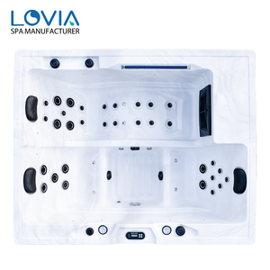 Fabricante LOVIA, Jacuzzi Exterior <span class=keywords><strong>para</strong></span> <span class=keywords><strong>3</strong></span> <span class=keywords><strong>Personas</strong></span>, Mini <span class=keywords><strong>Spa</strong></span>, Bañera <span class=keywords><strong>de</strong></span> Hidromasaje, Jacuzzi Exterior con Sistema Balboa <span class=keywords><strong>para</strong></span> Masajes - Product Image 2