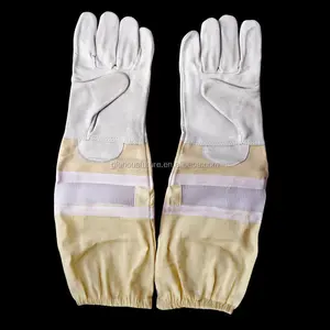 Wholesale Vented beekeeping protect bee gloves for beekeeper price