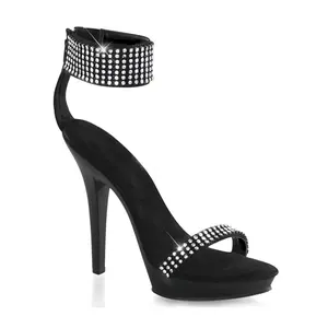 Bride crystal transparent 13cm high-heeled sandals Exotic Dancer Boots Club striptease shoes model walk show fashion platform